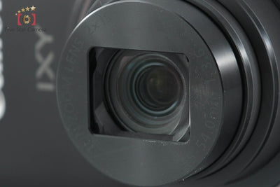 【中古】Canon キヤノン IXY 650 ブラック コンパクトデジタルカメラ