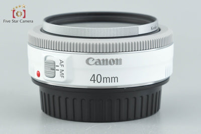 【中古】Canon キヤノン EF 40mm f/2.8 STM ホワイト