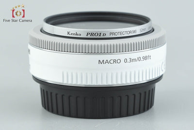 【中古】Canon キヤノン EF 40mm f/2.8 STM ホワイト