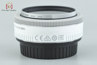 【中古】Canon キヤノン EF 40mm f/2.8 STM ホワイト