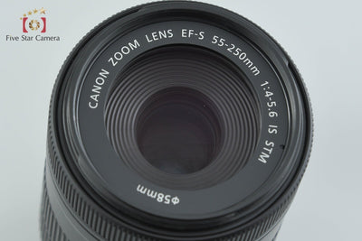 【中古】Canon キヤノン EF-S 55-250mm f/4-5.6 IS STM