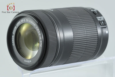 【中古】Canon キヤノン EF-S 55-250mm f/4-5.6 IS STM