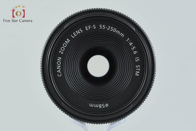 【中古】Canon キヤノン EF-S 55-250mm f/4-5.6 IS STM