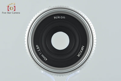 【中古】Nikon ニコン Ai NIKKOR 45mm f/2.8 P シルバー