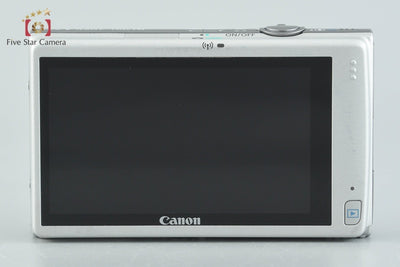 【中古】Canon キヤノン IXY 430F シルバー コンパクトデジタルカメラ 元箱付き