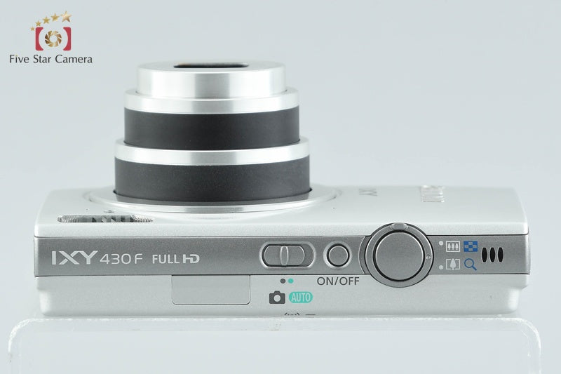 中古】Canon キヤノン IXY 430F シルバー コンパクトデジタルカメラ 元