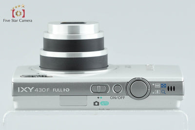 【中古】Canon キヤノン IXY 430F シルバー コンパクトデジタルカメラ 元箱付き