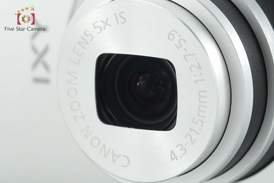 【中古】Canon キヤノン IXY 430F シルバー コンパクトデジタルカメラ 元箱付き