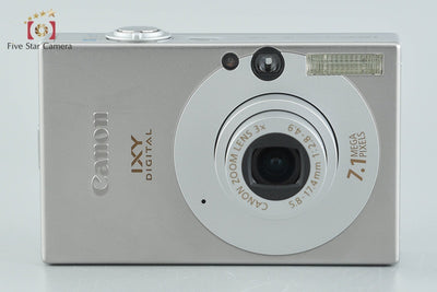 【中古】Canon キヤノン IXY Digital 10 シルバー コンパクトデジタルカメラ 元箱付き