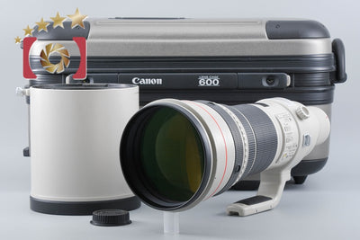 【中古】Canon キヤノン EF 600mm f/4 IS USM ケース付き