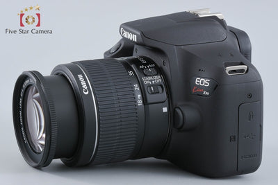 【中古】Canon キヤノン EOS Kiss X90 EF-S 18-55 IS II レンズキット シャッター回数僅少 元箱付き