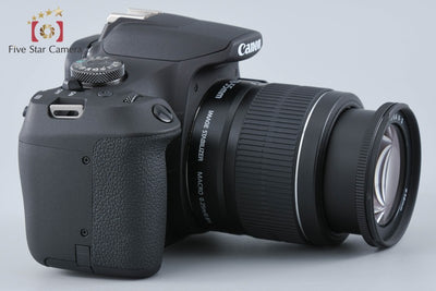 【中古】Canon キヤノン EOS Kiss X90 EF-S 18-55 IS II レンズキット シャッター回数僅少 元箱付き