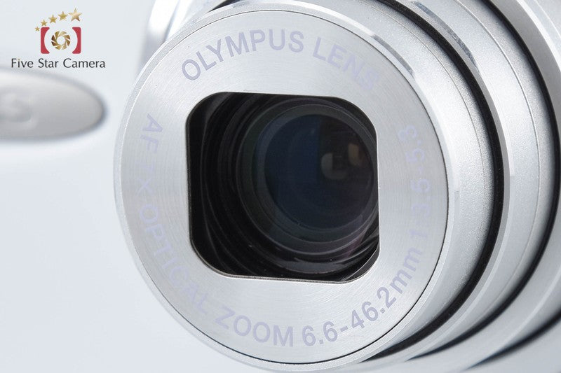 中古】OLYMPUS オリンパス μ1020 リリーホワイト コンパクトデジタル