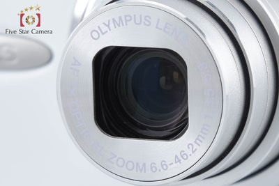 【中古】OLYMPUS オリンパス μ1020 リリーホワイト コンパクトデジタルカメラ