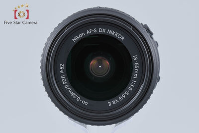 【中古】Nikon ニコン AF-S DX NIKKOR 18-55mm f/3.5-5.6 G II VR