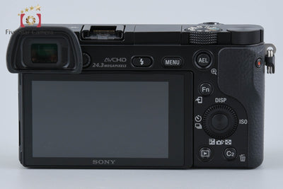 【中古】SONY ソニー α6000 ILCE-6000 ブラック パワーズームレンズキット シャッター回数僅少