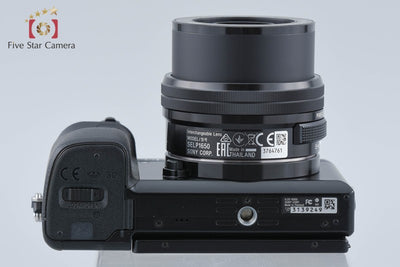 【中古】SONY ソニー α6000 ILCE-6000 ブラック パワーズームレンズキット シャッター回数僅少