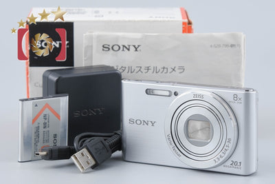 【中古】SONY ソニー Cyber-Shot DSC-W830 シルバー コンパクトデジタルカメラ 元箱付き