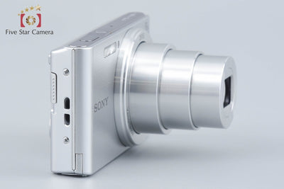 【中古】SONY ソニー Cyber-Shot DSC-W830 シルバー コンパクトデジタルカメラ 元箱付き