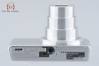 【中古】SONY ソニー Cyber-Shot DSC-W830 シルバー コンパクトデジタルカメラ 元箱付き