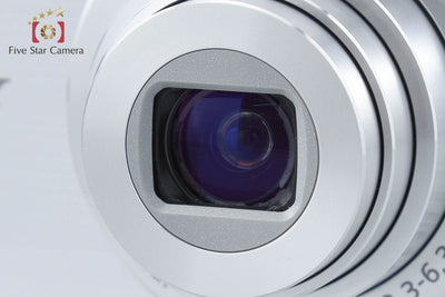 【中古】SONY ソニー Cyber-Shot DSC-W830 シルバー コンパクトデジタルカメラ 元箱付き