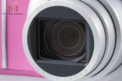 【中古】RICOH リコー CX4 パープルピンク コンパクトデジタルカメラ
