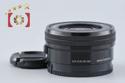 【中古】SONY ソニー E PZ 16-50mm f/3.5-5.6 OSS SELP1650 ブラック