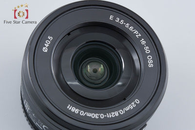 【中古】SONY ソニー E PZ 16-50mm f/3.5-5.6 OSS SELP1650 ブラック