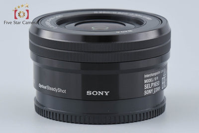【中古】SONY ソニー E PZ 16-50mm f/3.5-5.6 OSS SELP1650 ブラック