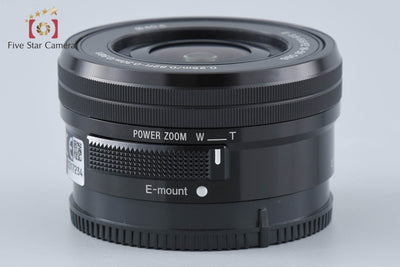 【中古】SONY ソニー E PZ 16-50mm f/3.5-5.6 OSS SELP1650 ブラック