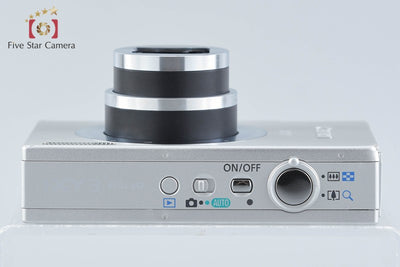 【中古】Canon キヤノン IXY 3 シルバー コンパクトデジタルカメラ