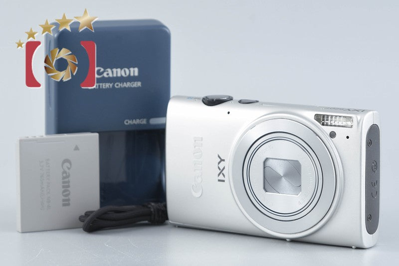 【中古】Canon キヤノン IXY 620F シルバー コンパクトデジタルカメラ