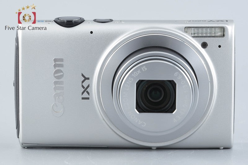 中古】Canon キヤノン IXY 620F シルバー コンパクトデジタルカメラ