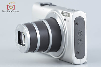 【中古】Canon キヤノン IXY 620F シルバー コンパクトデジタルカメラ