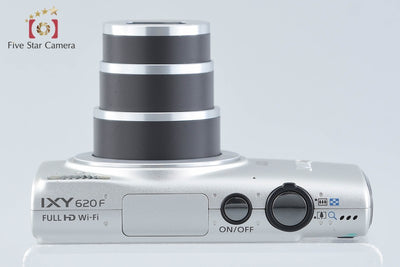 【中古】Canon キヤノン IXY 620F シルバー コンパクトデジタルカメラ