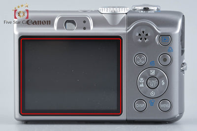 【中古】Canon キヤノン PowerShot A1100 IS シルバー コンパクトデジタルカメラ