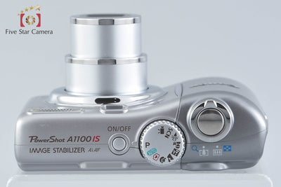 【中古】Canon キヤノン PowerShot A1100 IS シルバー コンパクトデジタルカメラ