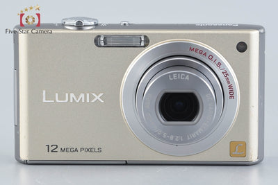 【中古】Panasonic パナソニック LUMIX DMC-FX40 ゴールド コンパクトデジタルカメラ