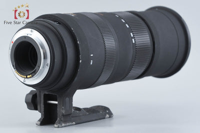 【中古】SIGMA シグマ APO 150-500mm f/5-6.3 DG OS HSM キヤノン用