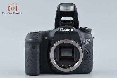 【中古】Canon キヤノン EOS 70D デジタル一眼レフカメラ シャッター回数僅少