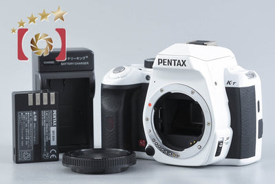 【中古】PENTAX ペンタックス K-r ホワイト デジタル一眼レフカメラ シャッター回数僅少
