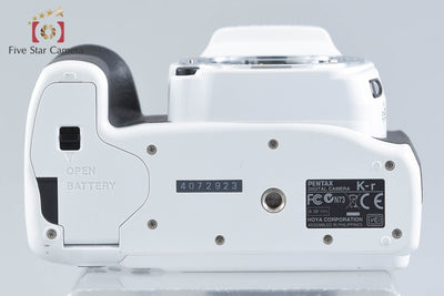 【中古】PENTAX ペンタックス K-r ホワイト デジタル一眼レフカメラ シャッター回数僅少