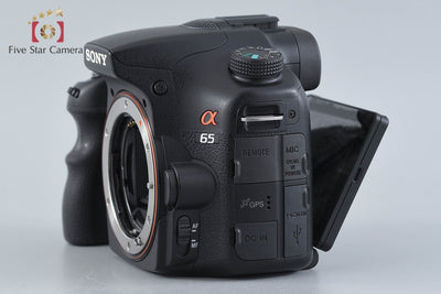 【中古】SONY ソニー α65 SLT-A65V デジタル一眼レフカメラ