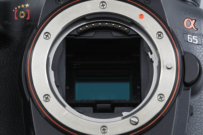【中古】SONY ソニー α65 SLT-A65V デジタル一眼レフカメラ