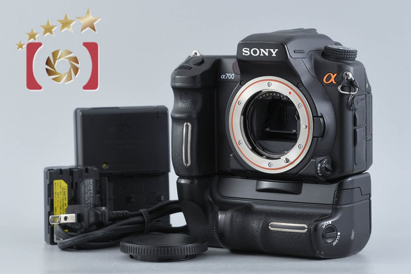 【中古】SONY ソニー α700 DSLR-A700 + VG-C70AM バッテリーグリップ