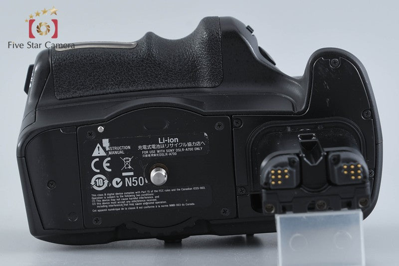中古】SONY ソニー α700 DSLR-A700 + VG-C70AM バッテリーグリップ