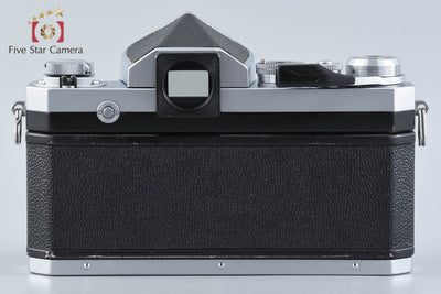 【中古】Nikon ニコン F アイレベル 後期 シルバー フィルム一眼レフカメラ