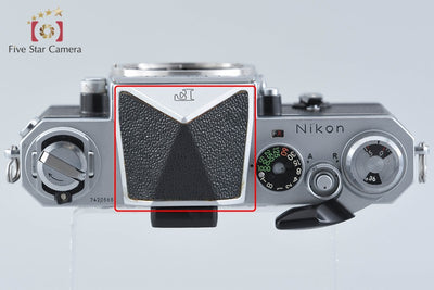 【中古】Nikon ニコン F アイレベル 後期 シルバー フィルム一眼レフカメラ