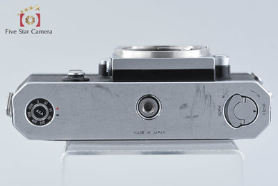 【中古】Nikon ニコン F アイレベル 後期 シルバー フィルム一眼レフカメラ