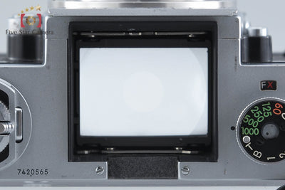 【中古】Nikon ニコン F アイレベル 後期 シルバー フィルム一眼レフカメラ